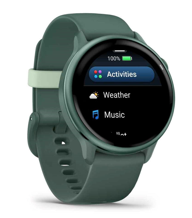 VIVOACTIVE 6 , METALIC JASPER GREEN