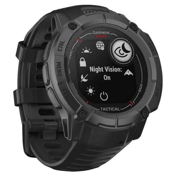 INSTINCT 2X SOLAR TACTICAL EDITION BLACK