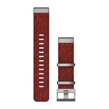 BAND MARQ GEN 2 , RED ,JACQUARD WEAVE NYLON